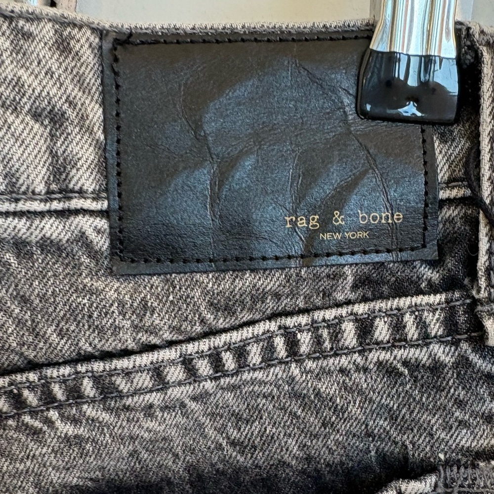 rag & bone NEW Alex High-Rise Straight-Leg Jeans Size 23 - Picture 6 of 8